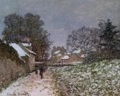 克劳德 莫奈 : Snow at Argenteuil